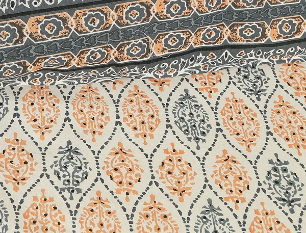 Orange_Cotton_Royal_Heritage_Empire_Double_Bedsheet_With_Pillow_Cover_108_X_108_Cm